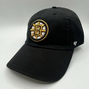 Boston Bruins 47 Brand Hat Strap Back NHL Hockey Dad Hat NEW